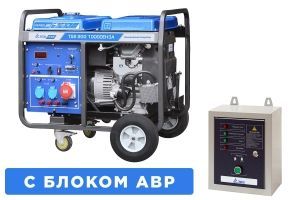 Бензиновый генератор ТСС SGG 10000EH3A с АВР 033533 фото