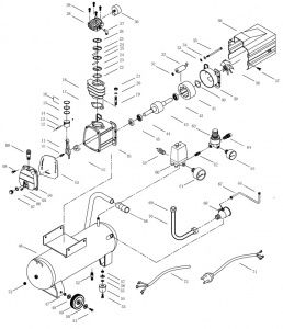 PRESSURE GAUGE (40 MM) FUBAG FC 230-24 FLS02465 фото