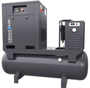 Винтовой компрессор CrossAir CA5.5-10RA-500DRY IP54 фото