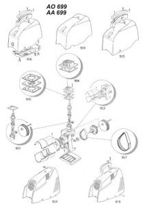 KIT VALVE PLATE OL 195B FUBAG A60000R 9429003 фото