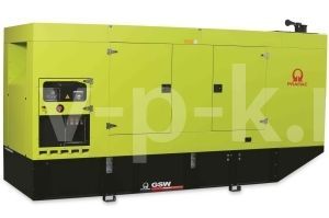 Дизельный генератор PRAMAC GSW650V 3-фазный в кожухе  фото