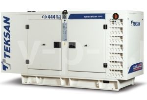 Дизельный генератор TEKSAN TJ35BD-1 CROMPTON в кожухе  фото