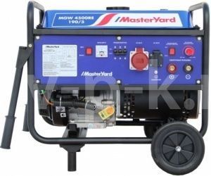 Бензиновый генератор MasterYard MGW 4500RE-190/1  Бензиновый генератор MasterYard MGW 4500RE-190/1  фото