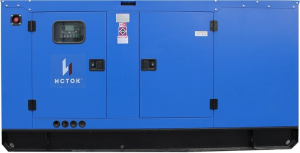 Дизельный генератор Исток АД80С-Т400-РПМ35 в кожухе с АВР  фото