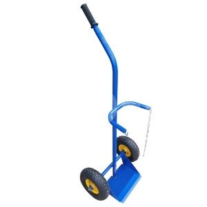 Noname Тележка для баллонов ГБР 1 с одной ручкой (1 кисл.) (с пневм. колёсами) Noname Тележка для баллонов ГБР 1 с одной ручкой (1 кисл.) (с пневм. колёсами) фото