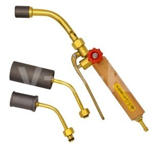 ДОНМЕТ Горелка газовоздушная ГВ "Донмет" 234 ф 6 (вент.+рыч., нак.№ 0,1, ГВПайка, дер.руч.) ДОНМЕТ Горелка газовоздушная ГВ "Донмет" 234 ф 6 (вент.+рыч., нак.№ 0,1, ГВПайка, дер.руч.) фото