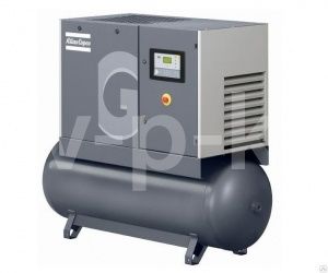 Винтовой компрессор Atlas Copco GA 15 10 P с ресивером Винтовой компрессор Atlas Copco GA 15 10 P с ресивером фото