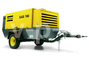 Винтовой компрессор Atlas Copco XAS 186 DD