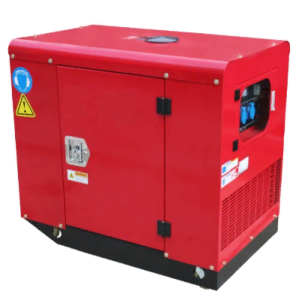 Дизельный генератор Leega LDG12 E стартер в кожухе