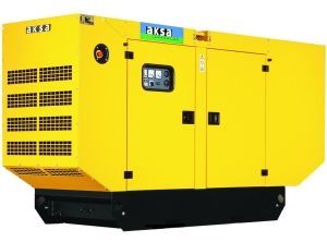 Дизельный генератор Aksa APD110C в кожухе с АВР  фото