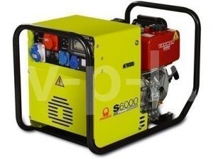 Дизельный генератор PRAMAC S6000 3 фазы с автозапуском  Дизельный генератор PRAMAC S6000 3 фазы с автозапуском  фото