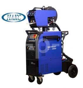 Сварочный полуавтомат инвертор MMA  SKYWAY 500 + выносной подающий, 5м, водяное охлаждение Сварочный полуавтомат инвертор MMA  SKYWAY 500 + выносной подающий, 5м, водяное охлаждение
