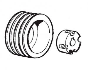 9076391 Шкив компрессора ABAC 9076391 фото