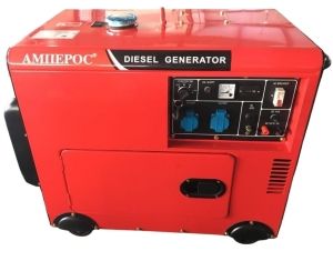 Дизельный генератор  LDG8500CLE стартер в кожухе