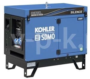 Дизельный генератор SDMO DIESEL 6000 A AVR SILENCE C5  Дизельный генератор SDMO DIESEL 6000 A AVR SILENCE C5  фото