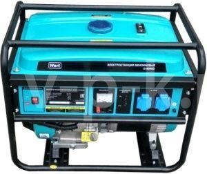Бензиновый генератор Wert G 6500D  Бензиновый генератор Wert G 6500D  фото