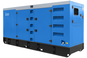 Дизельный генератор  АД-300С-Т400-1РКМ26 в шумозащитном кожухе