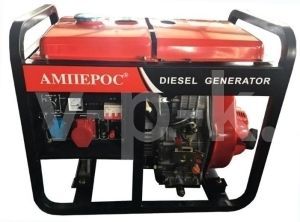 Дизельный генератор Амперос LDG6000СLE-3 с АВР  Дизельный генератор Амперос LDG6000СLE-3 с АВР  фото