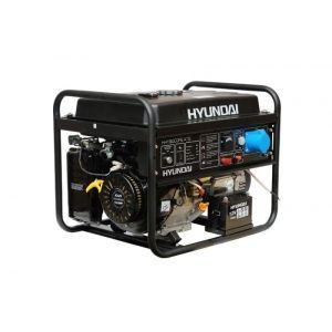 Бензиновый генератор Hyundai HHY 9000FE ATS + колеса  Бензиновый генератор Hyundai HHY 9000FE ATS + колеса  фото