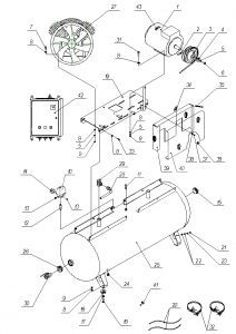 R 3106.00.00.021 Переходник 2"Mх3/4"F для 500v90T