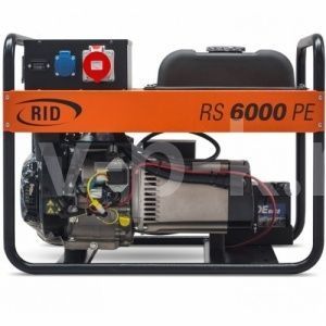 Бензиновый генератор RID RS 6000 PE  Бензиновый генератор RID RS 6000 PE  фото