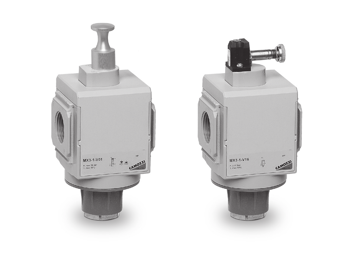 клапан воздушный  MX3-1-V01, клапан пневматический MX3-1-V01, клапан для компрессора  MX3-1-V01
