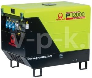 Бензиновый генератор PRAMAC P12000, 400/230V, 50Hz #AVR #CONN #DPP  фото