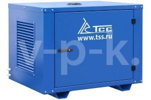 Бензиновый генератор ТСС SGG 6000EH3NA в погодозащитном кожухе  фото