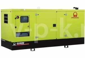 Дизельный генератор PRAMAC GSW190I 3-фазный в кожухе (альт.Mecc Alte ECO38-1SN/4)  фото