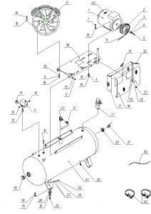 R 4271000103 Амортизатор D.50 мм для 500v90 R 4271000103 Амортизатор D.50 мм для 500v90 фото