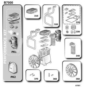 Комплект охлаждения b7000 фото