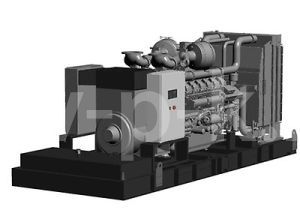 Дизельный генератор PRAMAC GSW1130P  3-фазный  фото