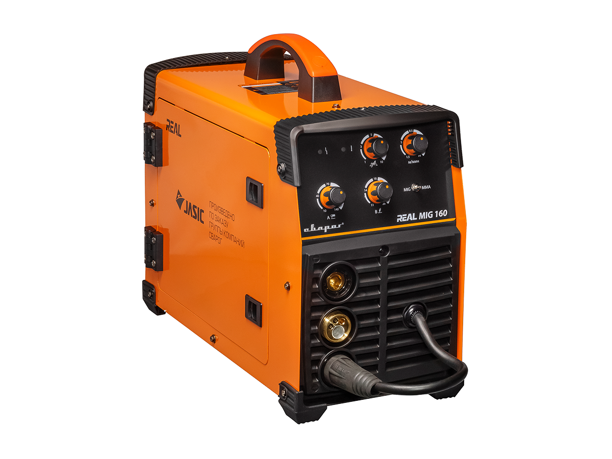Сварочный полуавтомат инвертор MMA  REAL MIG 160 (N24001N) Сварочный полуавтомат инвертор MMA  REAL MIG 160 (N24001N)