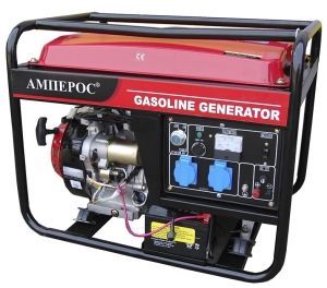 Дизельный генератор Амперос LDG8500CLE стартер  Дизельный генератор Амперос LDG8500CLE стартер  фото