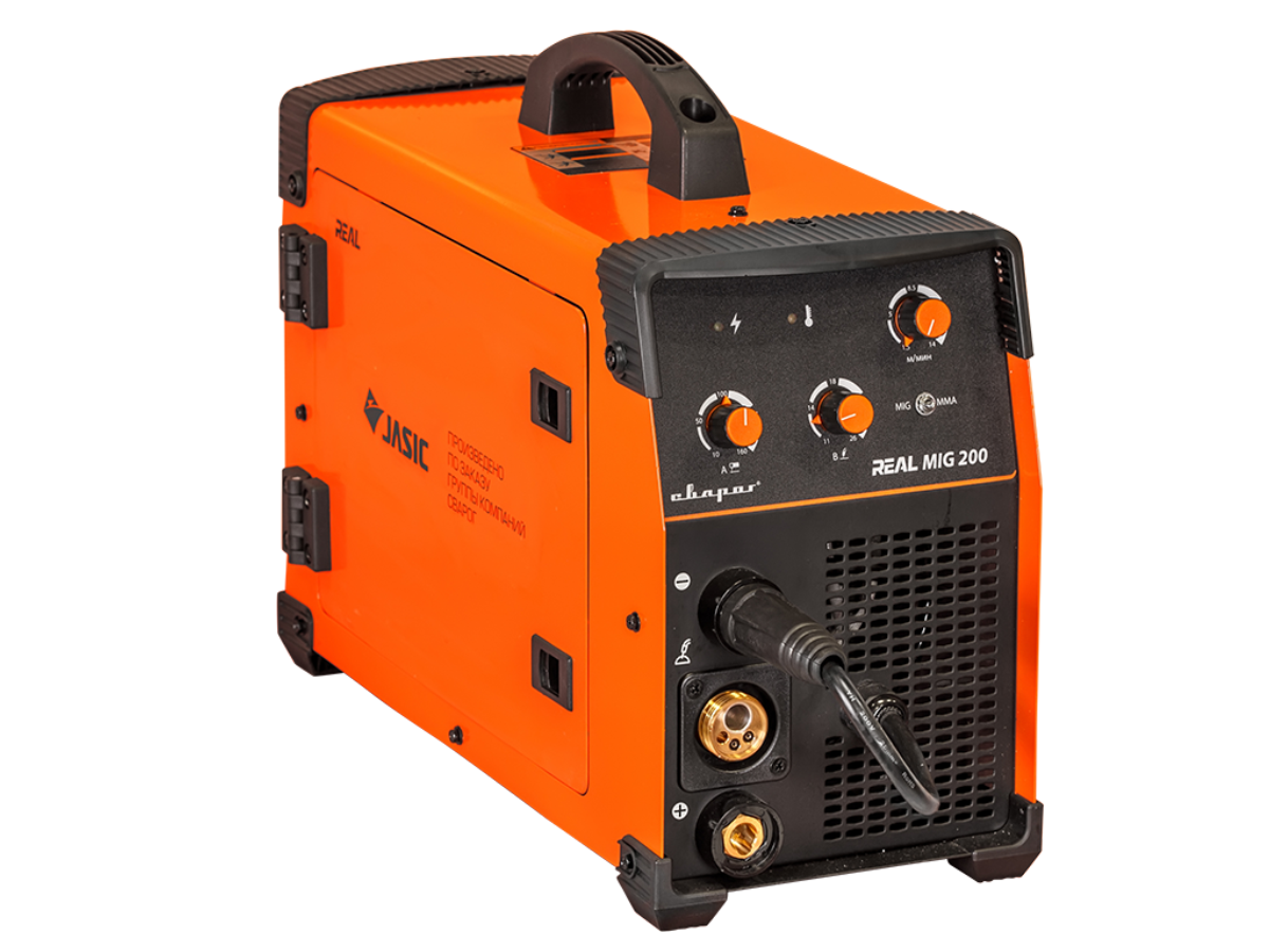 Сварочный полуавтомат инвертор MMA  REAL MIG 200 (N24002) Сварочный полуавтомат инвертор MMA  REAL MIG 200 (N24002)