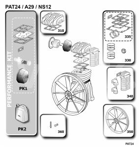Комплект уровня масла a29