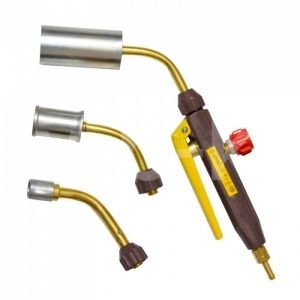 ДОНМЕТ Горелка газовоздушная ГВ "Донмет" 254 ф 6 (вент.+рыч., нак.№ 0,1, ГВПайка, ал.руч) ДОНМЕТ Горелка газовоздушная ГВ "Донмет" 254 ф 6 (вент.+рыч., нак.№ 0,1, ГВПайка, ал.руч) фото