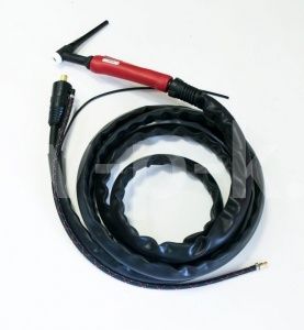 Aurora Горелка TIG 26 180A (35%), TIG 160,200 AC/DC, 8m (Track-50MMQ, газ-б/р) с упр. разъёмами 2-3-5pin Aurora Горелка TIG 26 180A (35%), TIG 160,200 AC/DC, 8m (Track-50MMQ, газ-б/р) с упр. разъёмами 2-3-5pin фото
