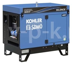 Дизельный генератор SDMO DIESEL 6000 A SILENCE C5  Дизельный генератор SDMO DIESEL 6000 A SILENCE C5  фото