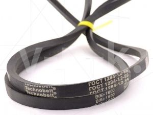 Ремень 1600 В (Б) к головке К24 для компрессора АСО-Бежецк фото