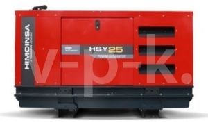 Дизельный генератор Himoinsa HSY-25 М5 в кожухе 1-фазный  фото