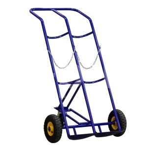 Noname Тележка для баллонов ГБ-2 пневмо колеса (2 баллона) Noname Тележка для баллонов ГБ-2 пневмо колеса (2 баллона) фото