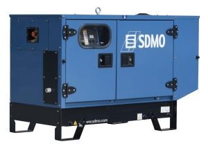 Дизельный генератор SDMO T12HK в кожухе  Дизельный генератор SDMO T12HK в кожухе  фото