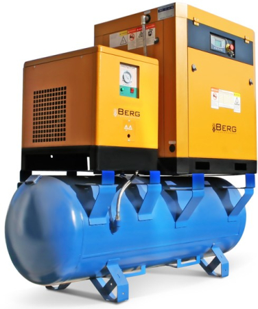 Винтовой компрессор Berg ВК-15О-500 8 (IP23) Винтовой компрессор Berg ВК-15О-500 8 (IP23)