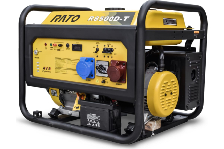 Бензиновый генератор  R8500D-T + колесный комплект Бензиновый генератор  R8500D-T + колесный комплект