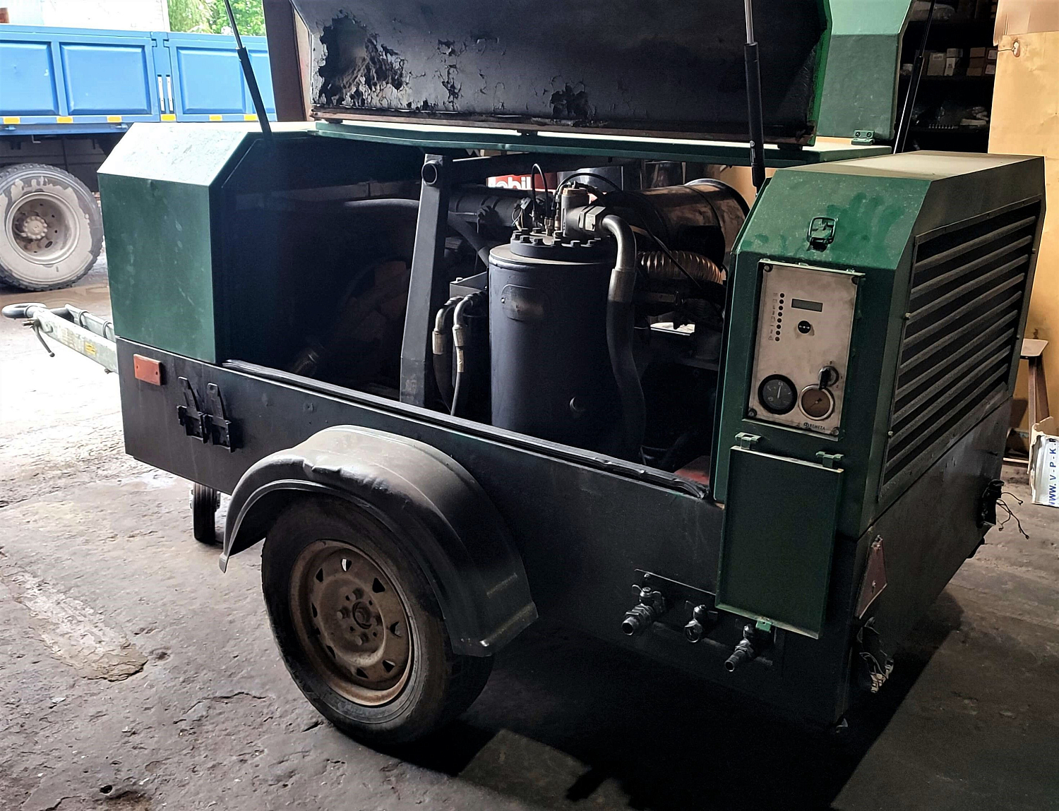 Ремонт винтового компрессора ZAMMER 5.5/07-WR Ремонт винтового компрессора ZAMMER 5.5/07-WR