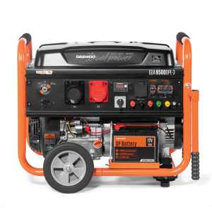 Бензиновый генератор DAEWOO GDA 9500DPE-3 GDA 9500DPE-3 4-х тактный фото