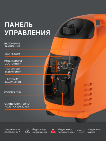 Бензиновый генератор  GP 2000 i
