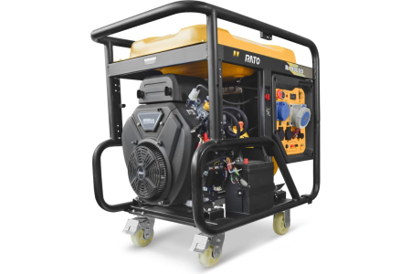 Бензиновый генератор  R19000D электростартер + колесный комплект Бензиновый генератор  R19000D электростартер + колесный комплект