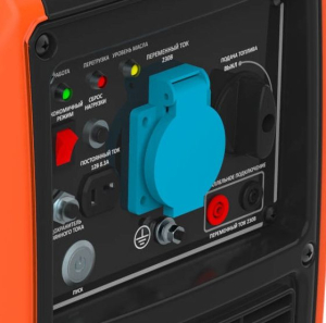 Бензиновый генератор Zongshen BQH 2200 E  4-х тактный фото